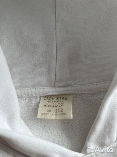 Джинсы и толстовка zara для девочки 11-12 лет