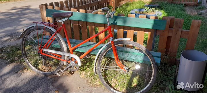 Велосипед зиф СССР на ходу