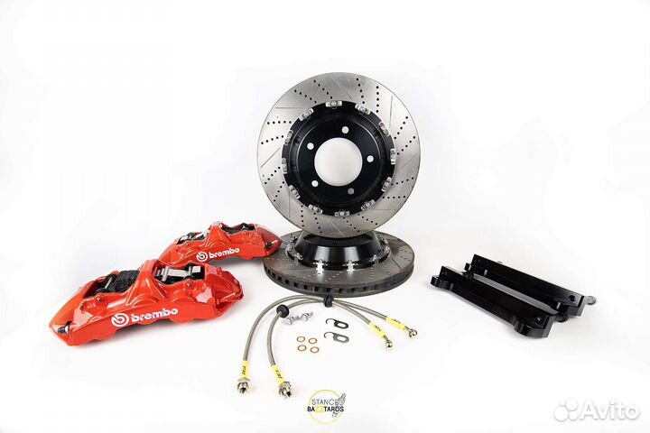 Тюнинг тормоза Audi SQ5 усиленные Brembo GT6 перед