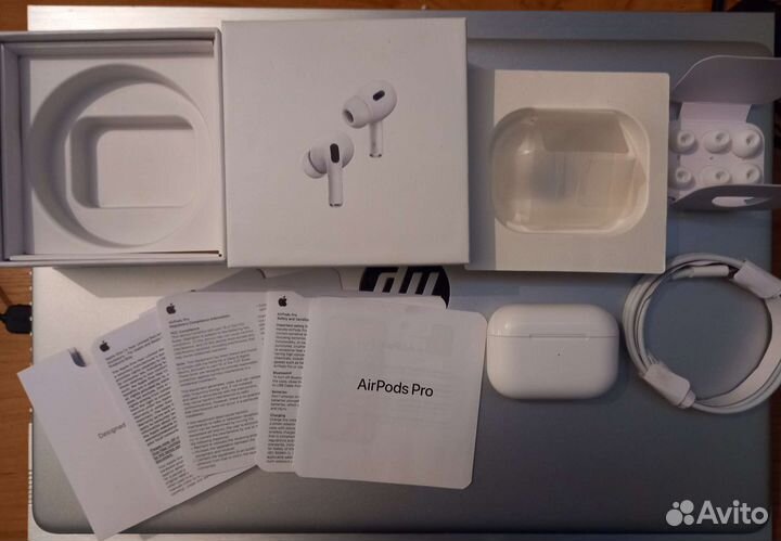 Беспроводные наушники airpods pro 2,чип Airoha