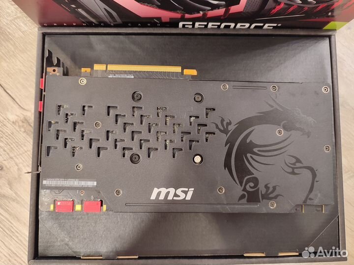 Видеокарта MSI GTX 1070TI Gaming 8GB