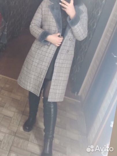 Пальто зимнее 46/50 р