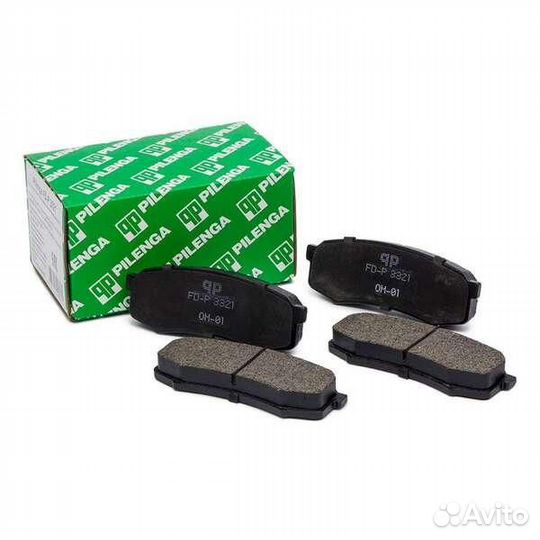 Колодки тормозные задние комплект