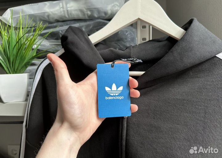 Зип худи balenciaga x adidas