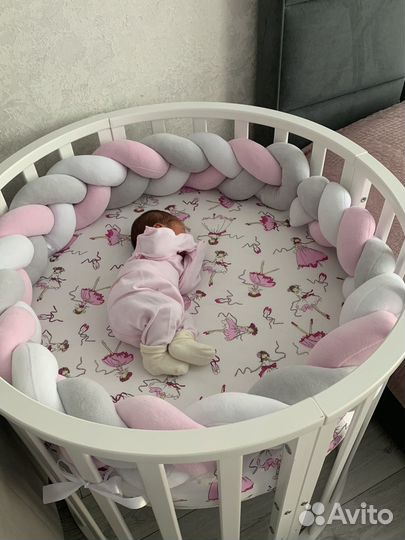 Детская кроватка трансформер 5 в 1