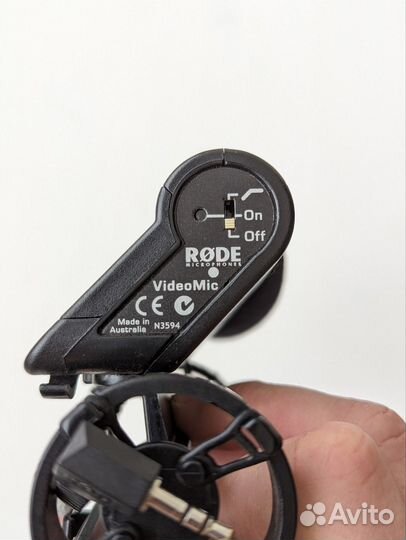 Направленный микрофон Rode Videomic