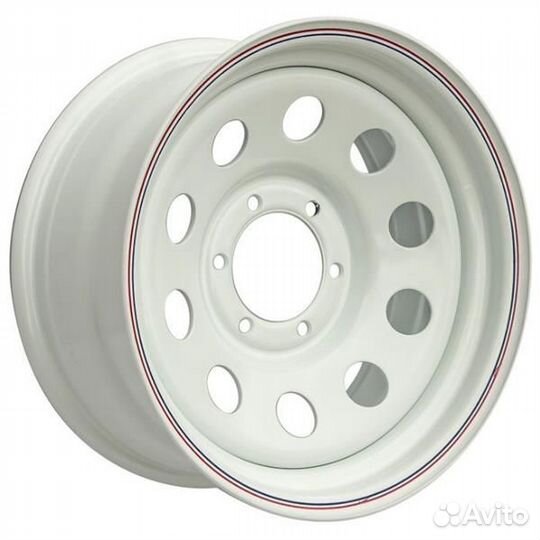 Off-Road-Wheels White : 8x16 5*139,7 Et:-25 Dia:110,1 W