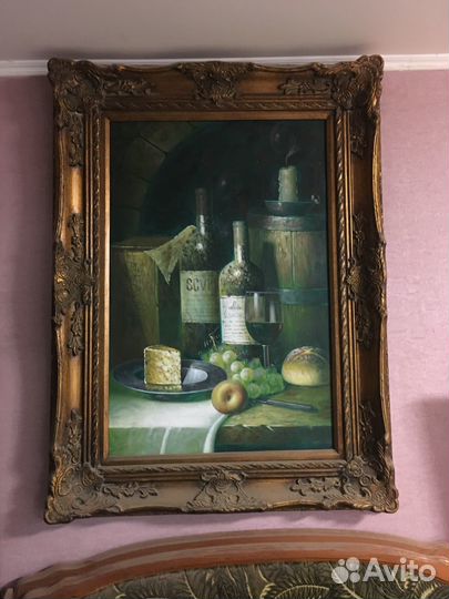 Картина маслом. (импорт, оригинал)