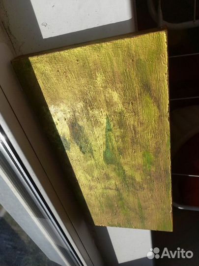 Полка декоративная настенная состаренная 31*15 см