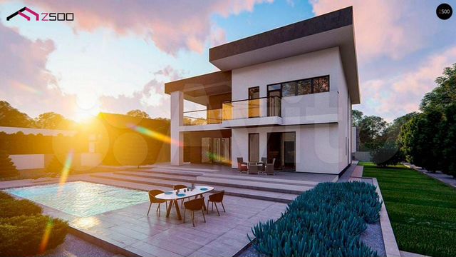 Дом 341 м² на участке 7 сот.