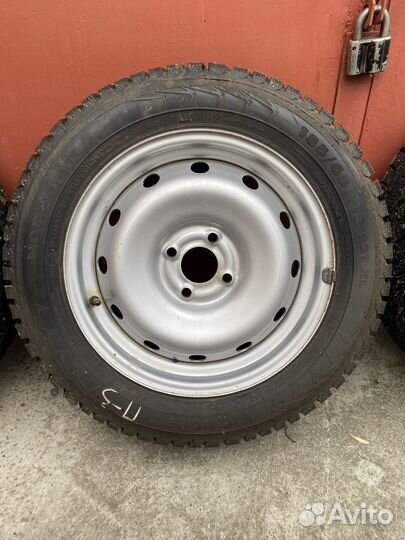 Колеса в сборе r15 зимние 4 100