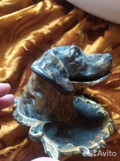 Пепельница собака СССР