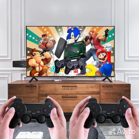 Игровая приставка game sticl lite денди сега ps1