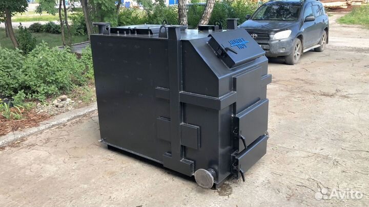 Твердотопливный котёл длительного горения