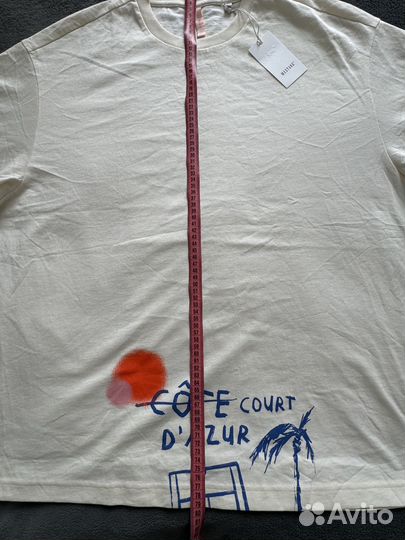 Футболка mustang новая размер XL, оверсайз