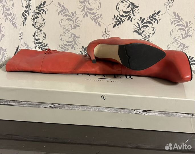 Сапоги ботфорты осенние