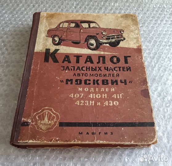 Каталог запасных частей автомобилей Москвич