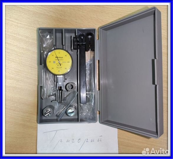 Mitutoyo Рычажный Индикатор 0.01мм С Держателем №1