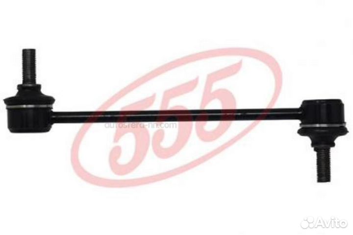 555 SL-7560-M Тяга стаб перед л/пр(+ 2 гайки) suzuki swift 04- opel agila 06