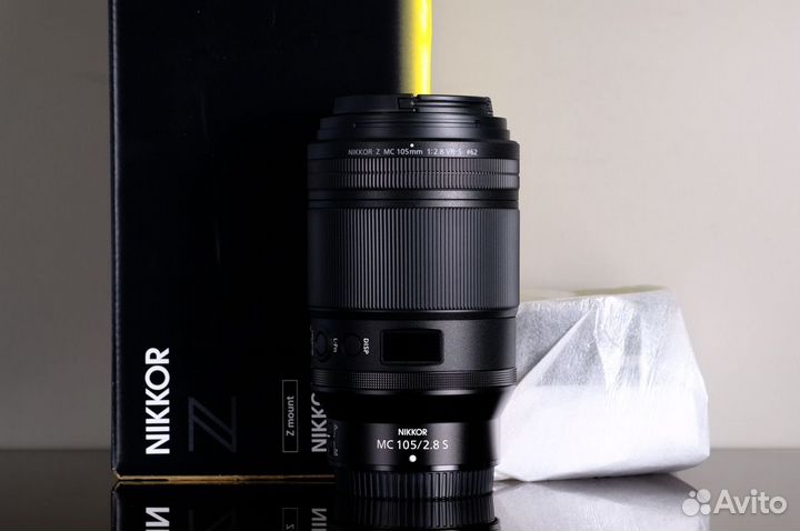 Nikon Z 105mm f/2.8 S Macro новый