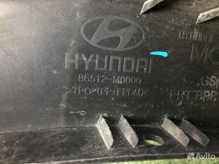 Накладка бампера передняя Hyundai Creta