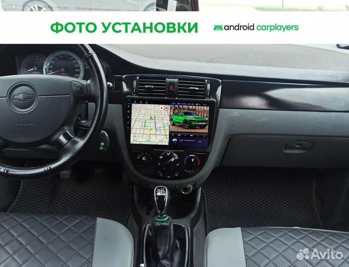 Магнитола 4.64 qled Chevrolet Lacetti ч.глянец