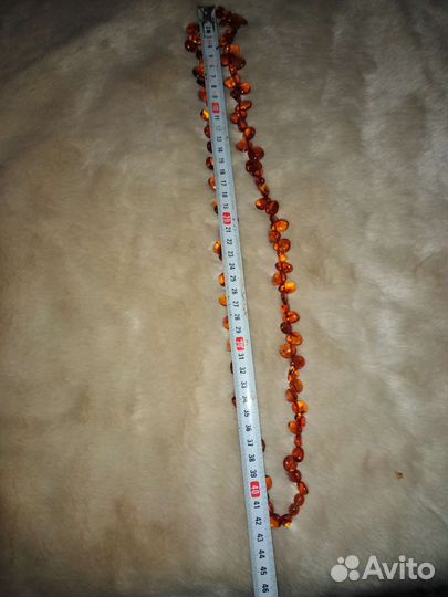 Янтарные бусы, браслет