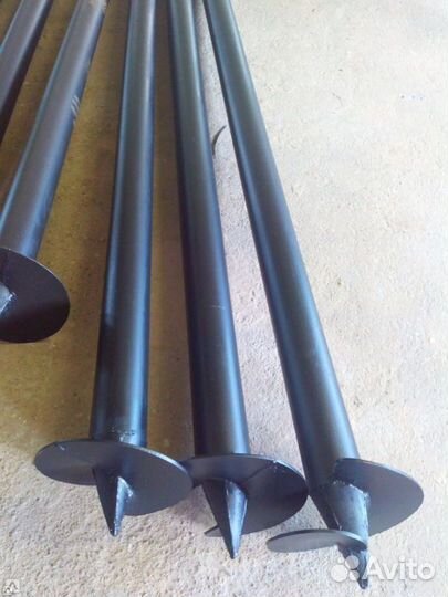 Сваи винтовые с установкой