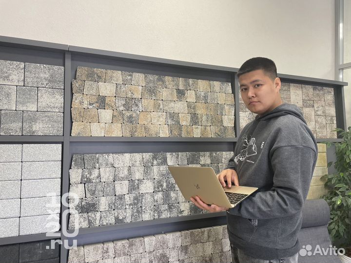 Тротуарная плитка с завода