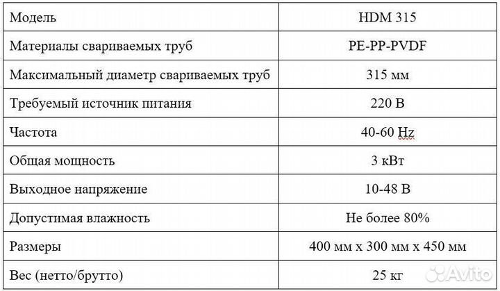 Электромуфтовый сварочный аппарат до 315 мм накс