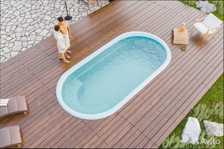 Композитный бассейн Премиум premium