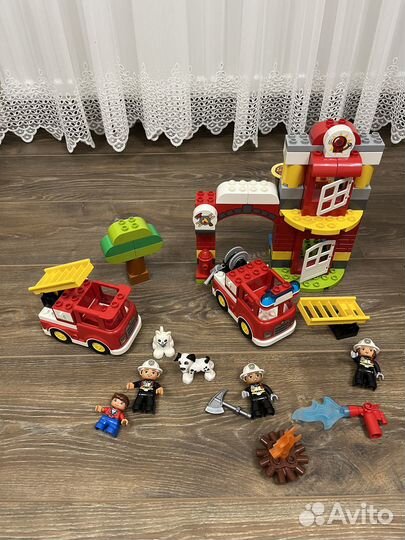Lego duplo 2набора пожарных