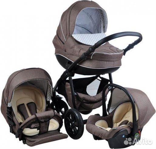 Коляска 3 в 1 tutis