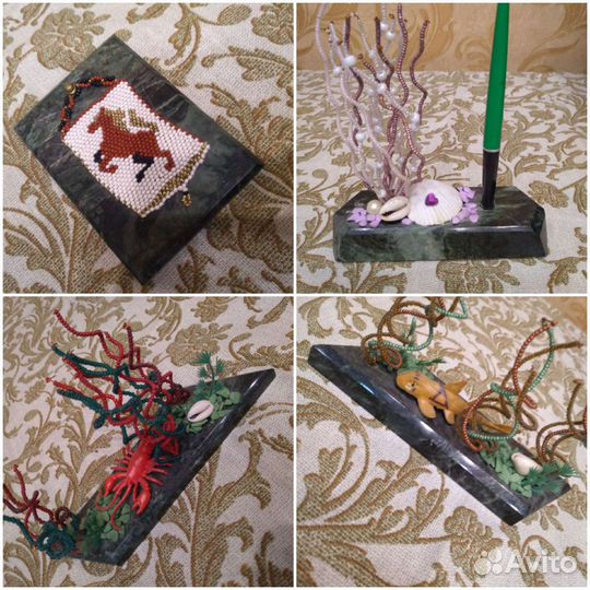 Сувениры эксклюзив из змеевика ручная работа