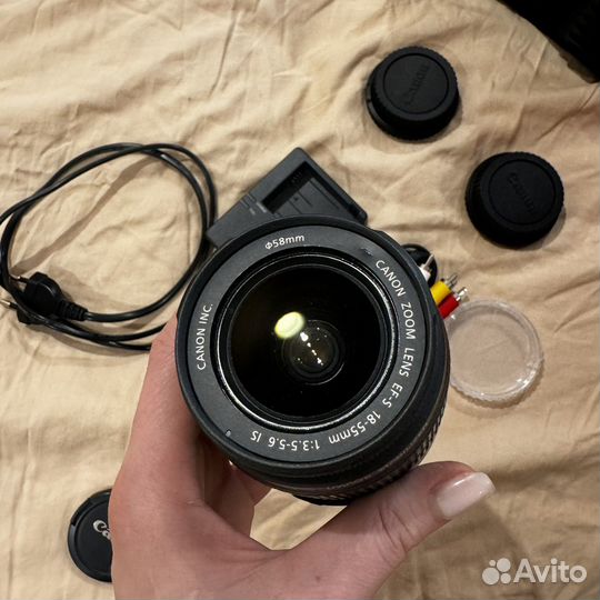 Canon efs 18 55 объектив аксессуары