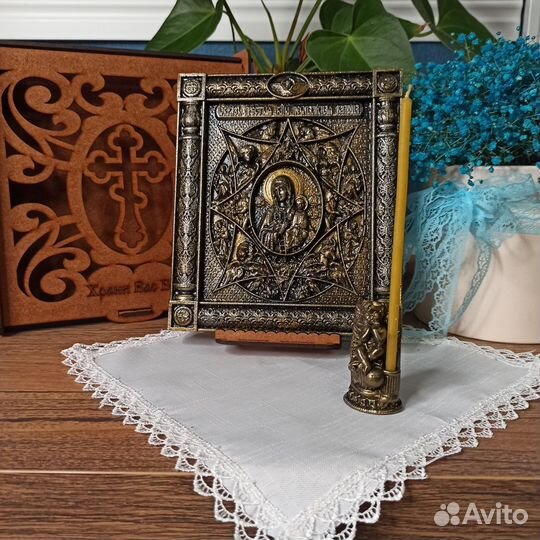 Икона Божией Матери Неопалимая Купина. Подарочная