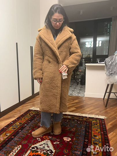 Пальто тедди max mara