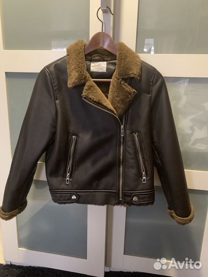 Дубленка на мальчика zara