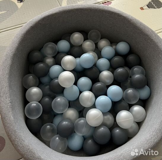 Сухой бассейн с шариками 70х33 см