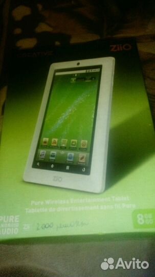 Планшет на запчасти вместе с коробкой