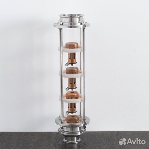 Колонна тарельчатая колпачковая