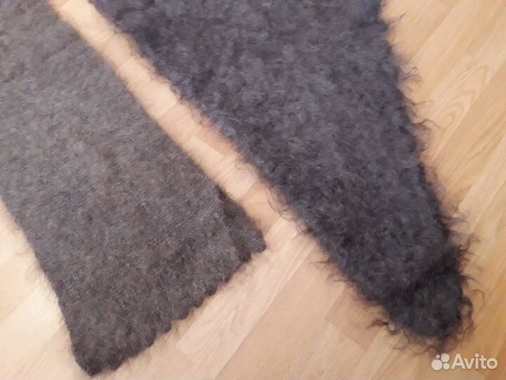 Шарф и касынка пуховые новые