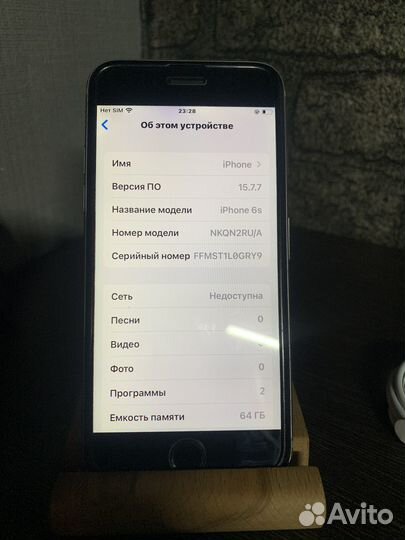 iPhone 6s 64 гб, акб 100