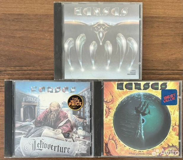 Kansas фирменные CD USA
