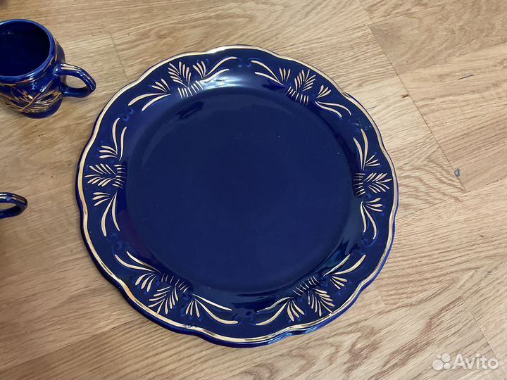 Кобальтовая посуда
