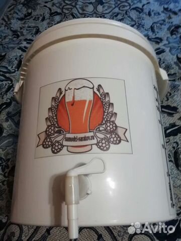 Бак для приготовления пива 24л+лопатка