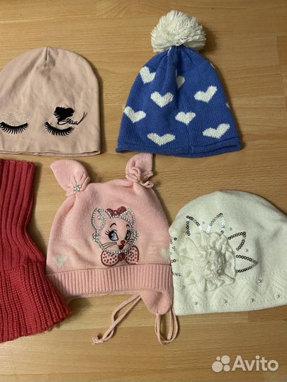 Шапка и снуд для девочки
