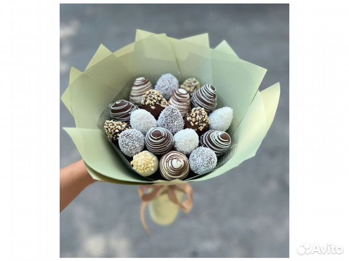 Клубника в шоколаде коробка KL-2041