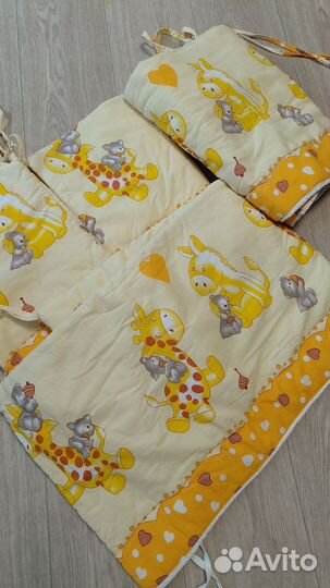 Бортики в детскую кроватку