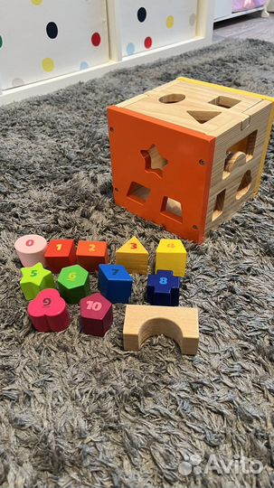 Сортер деревянный